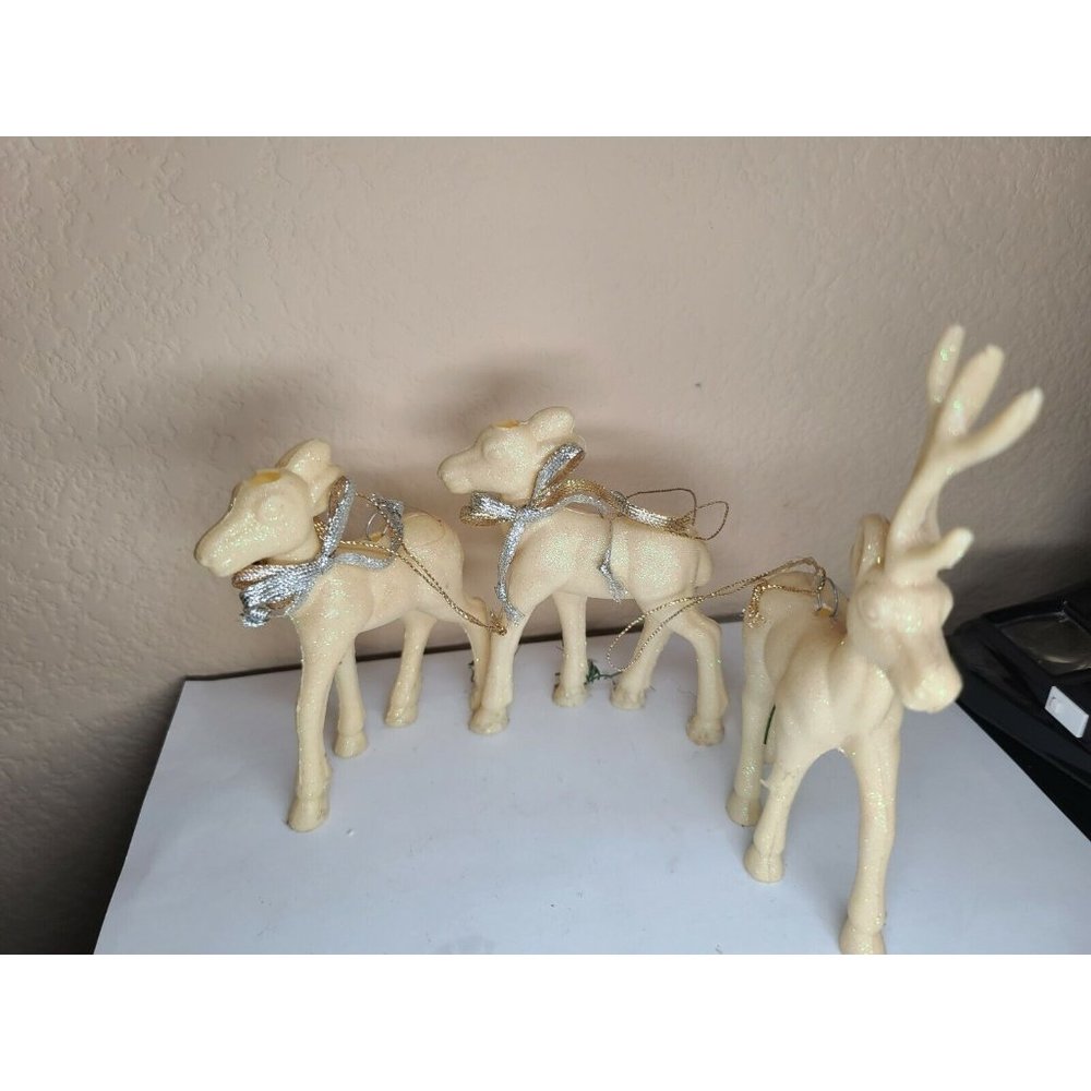 Vintage Raindeer Ornaments